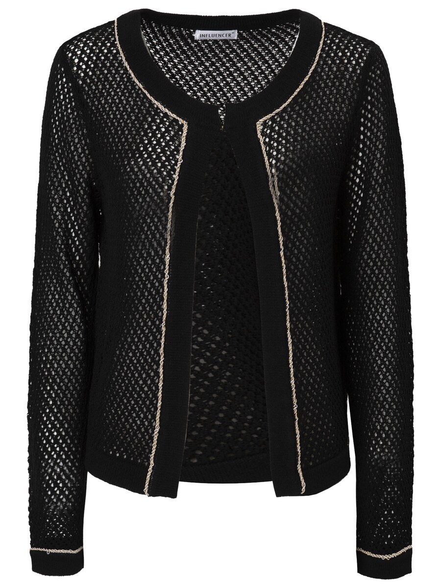 Вязаный кардиган Influencer, черный
Вязаный кардиган Influencer, черный