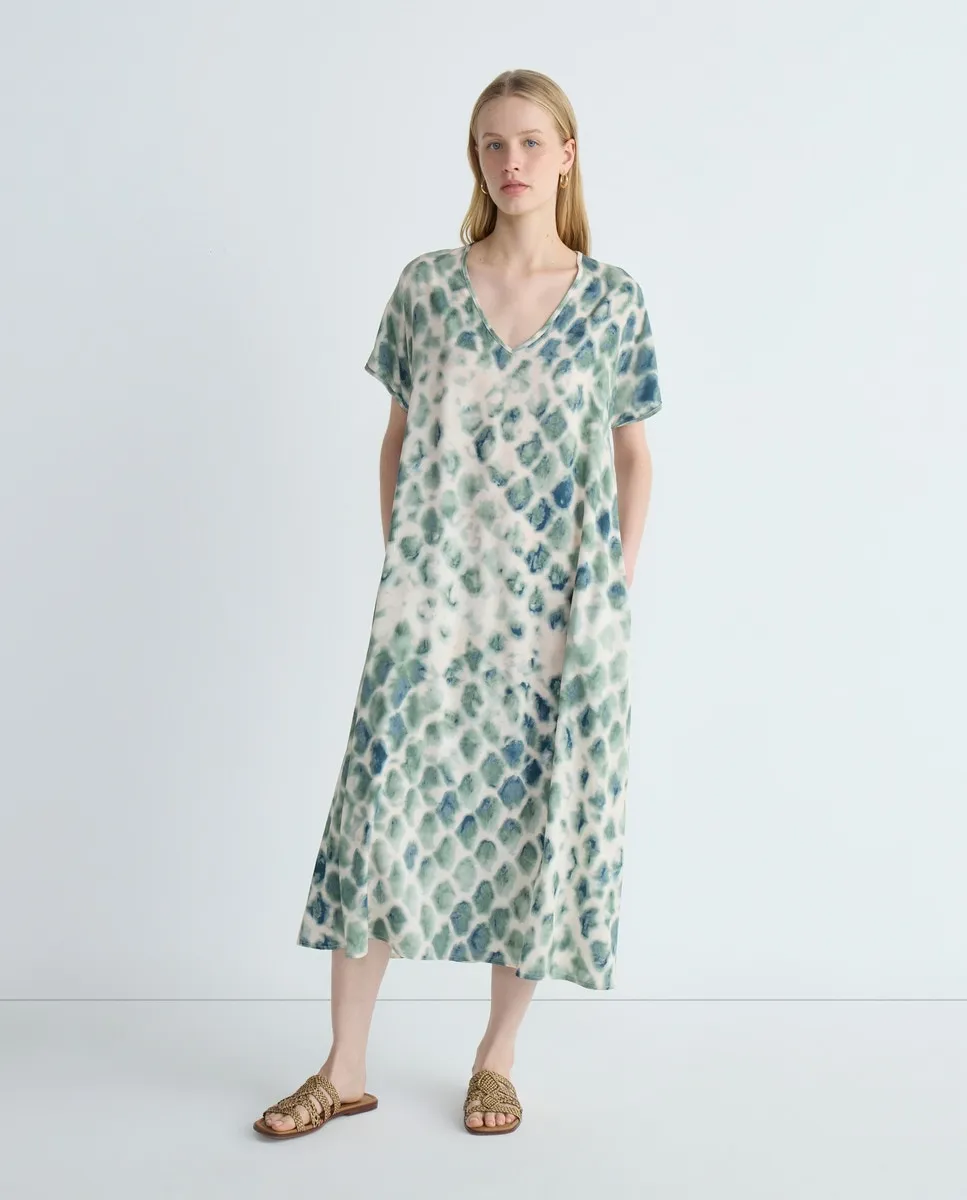 Короткий рукав и V-образный вырез миди-платья Guitare, светло-зеленый
Короткий рукав и V-образный вырез миди-платья Guitare, светло-зеленый