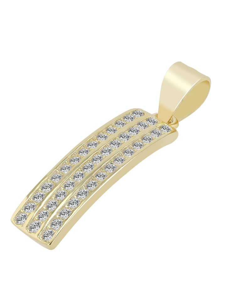 Adeliás Женский кулон из серебра 925 пробы с фианитами в золотой оправе
Adeliás Женский кулон из серебра 925 пробы с фианитами в золотой оправе