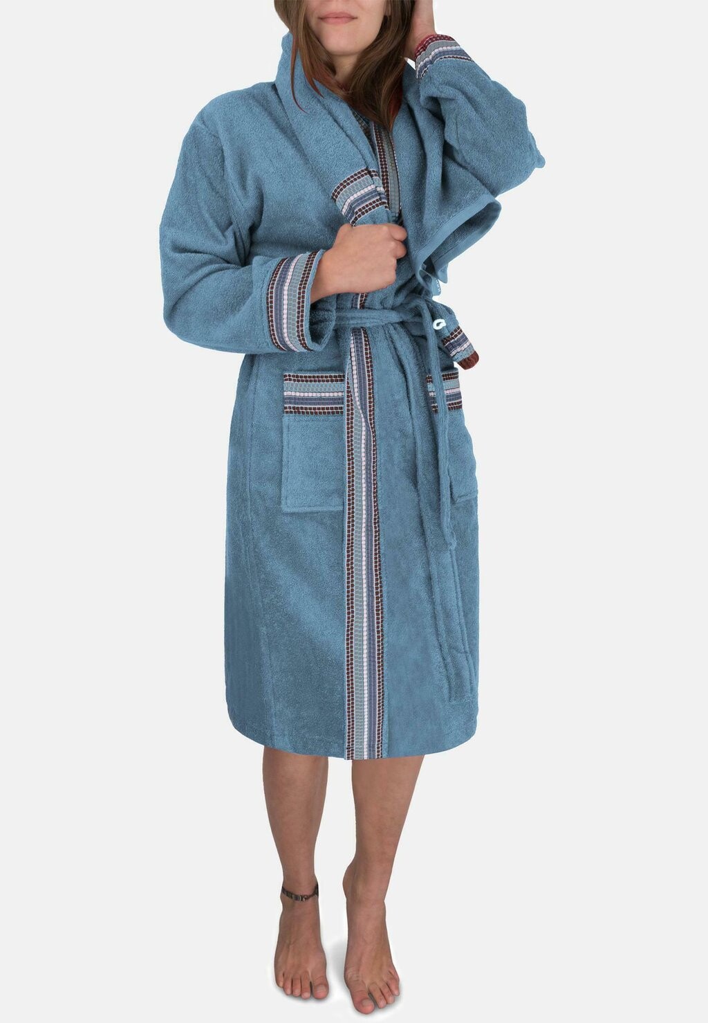 Халат LEAN Normani, синий
Халат LEAN Normani, синий