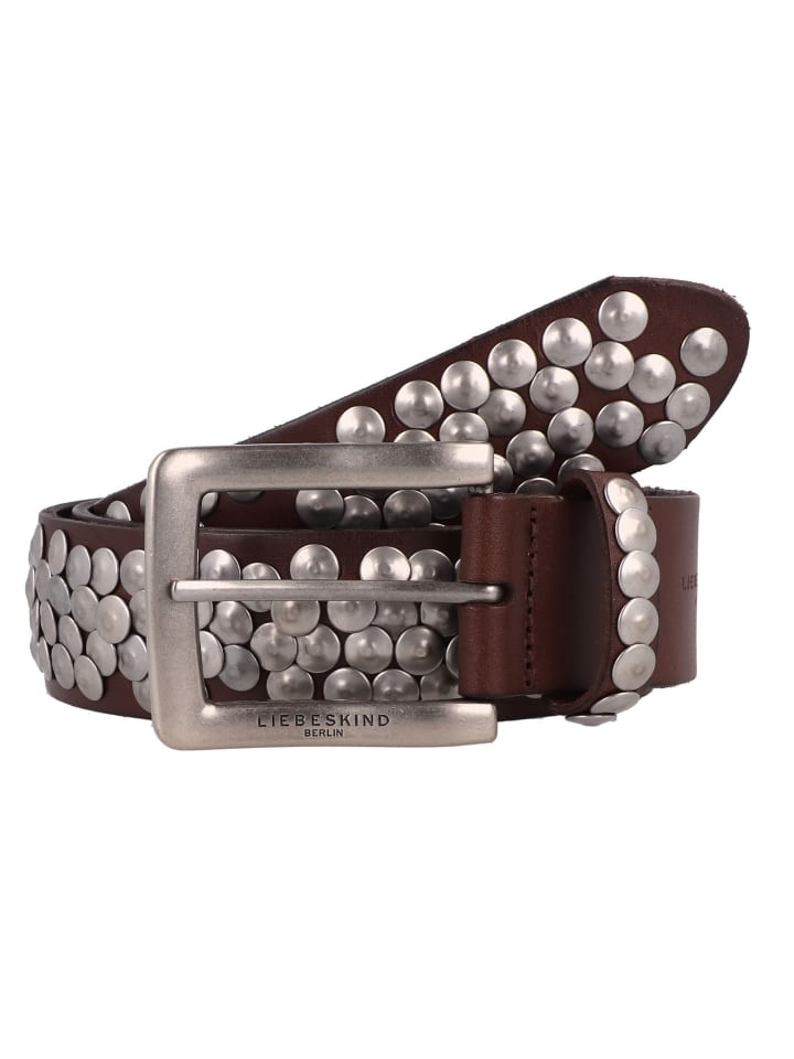 LIEBESKIND BERLIN Кожаный пояс с заклепками, коньячного цвета
LIEBESKIND BERLIN Кожаный пояс с заклепками, коньячного цвета