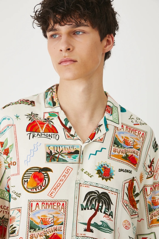 Рубашка с добавлением льна Medicine, мультиколор
Рубашка с добавлением льна Medicine, мультиколор