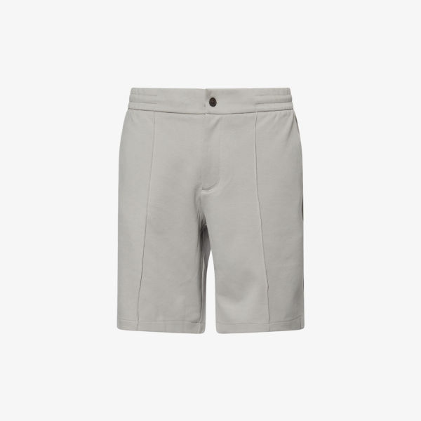 Шорты Emporio Armani из хлопка классического кроя, серый
Шорты Emporio Armani из хлопка классического кроя, серый