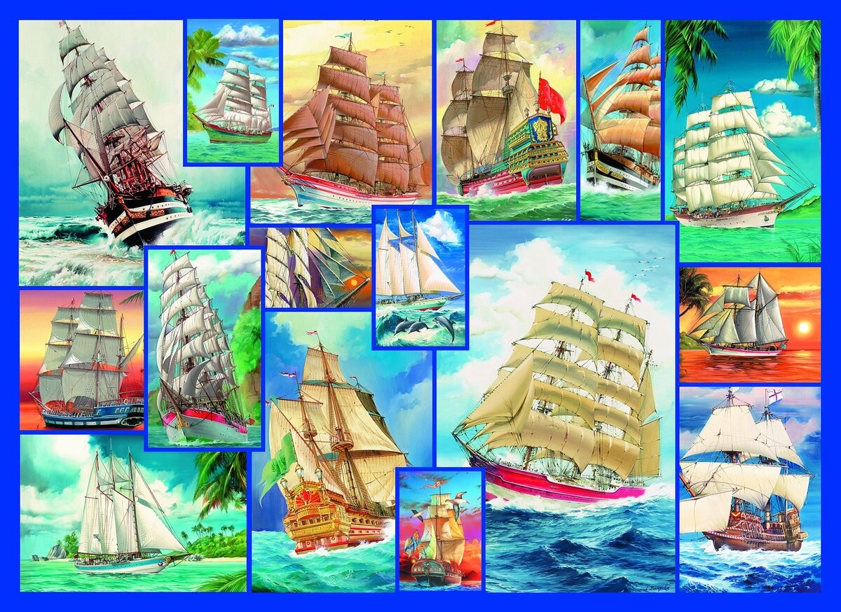Деревянный пазл с фигурками - Плавающие корабли, 505 деталей Wooden.City
Деревянный пазл с фигурками - Плавающие корабли, 505 деталей Wooden.City