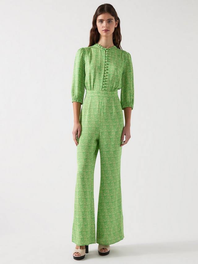 Абстрактный комбинезон наоми L.K.Bennett, зеленый 
Абстрактный комбинезон наоми L.K.Bennett, зеленый