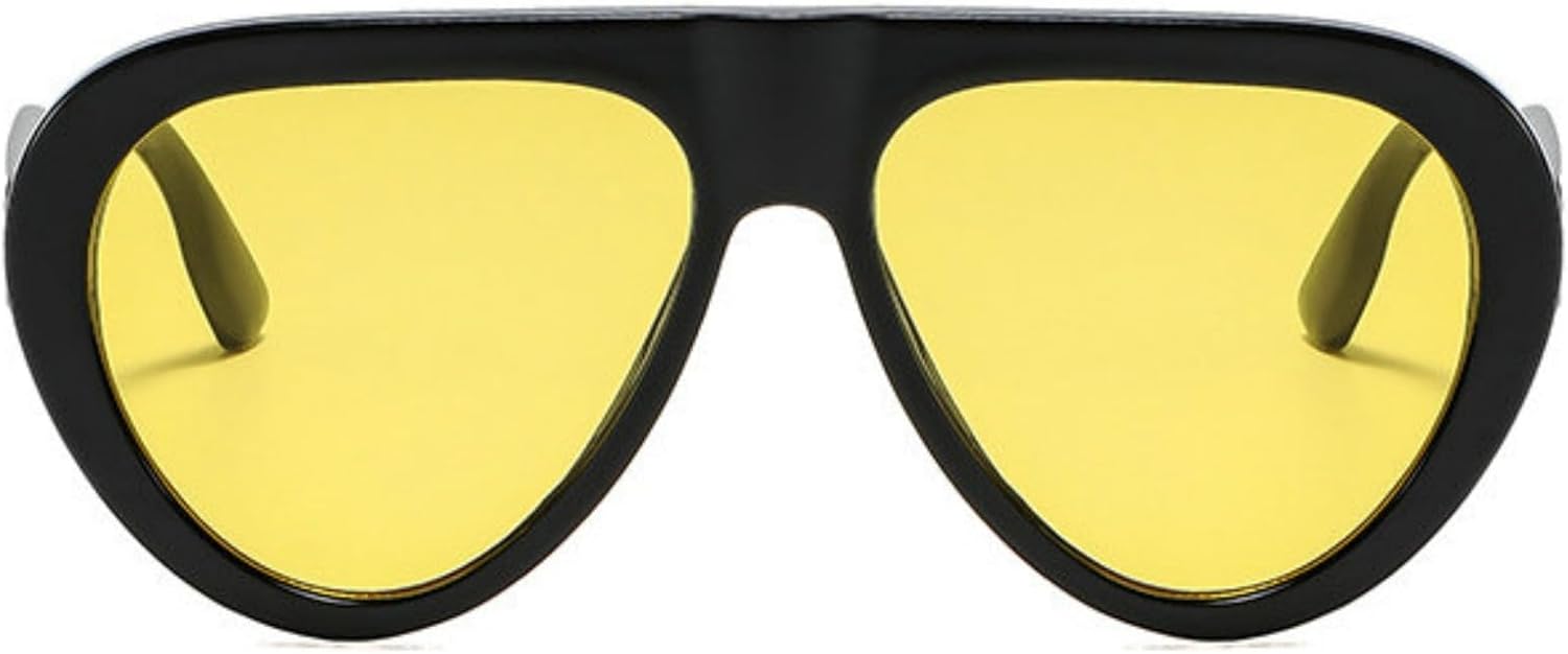 Солнцезащитные очки COTIA 2026 в стиле ретро-пилот для женщин и мужчин, с увеличенными овальными линзами, стильные классические солнцезащитные очки для активного отдыха, Black Yellow
Солнцезащитные очки COTIA 2026 в стиле ретро-пилот для женщин и мужчин, с увеличенными овальными линзами, стильные классические солнцезащитные очки для активного отдыха, Black Yellow