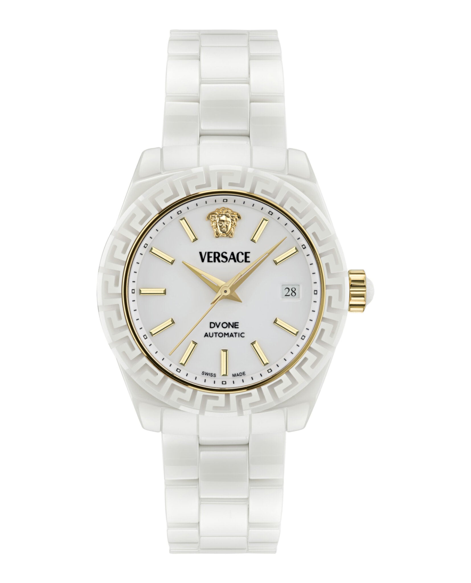 Автоматические часы DV One Versace, цвет white/white ceramic/white
Автоматические часы DV One Versace, цвет white/white ceramic/white
