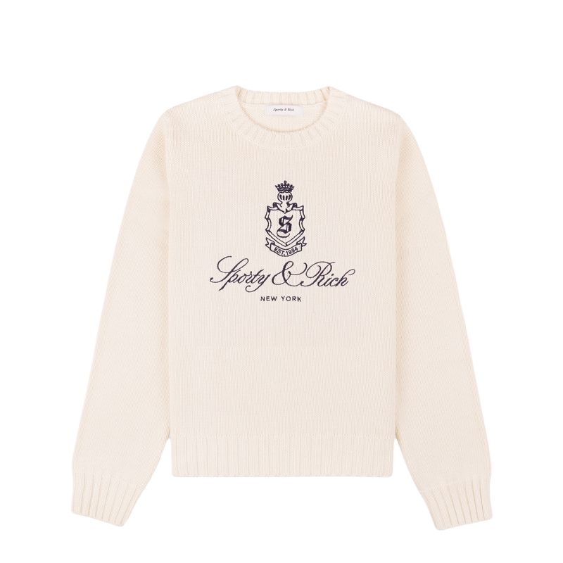 Свитер Vendome SPORTY & RICH, белый
Свитер Vendome SPORTY & RICH, белый