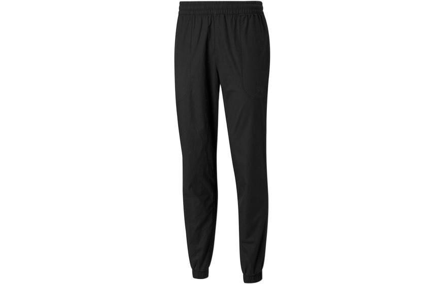 Мужские трикотажные спортивные штаны Puma, цвет Black 
Мужские трикотажные спортивные штаны Puma, цвет Black