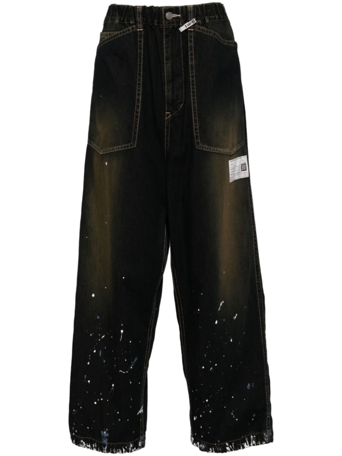 Maison MIHARA YASUHIRO широкие джинсы с эффектом разбрызганной краски, синий
Maison MIHARA YASUHIRO широкие джинсы с эффектом разбрызганной краски, синий