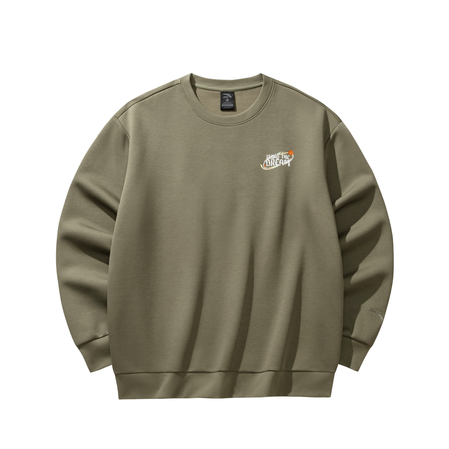 Anta Толстовка унисекс, темно-оливково-зеленые, с круглым вырезом, средней толщины
Anta Толстовка унисекс, темно-оливково-зеленые, с круглым вырезом, средней толщины