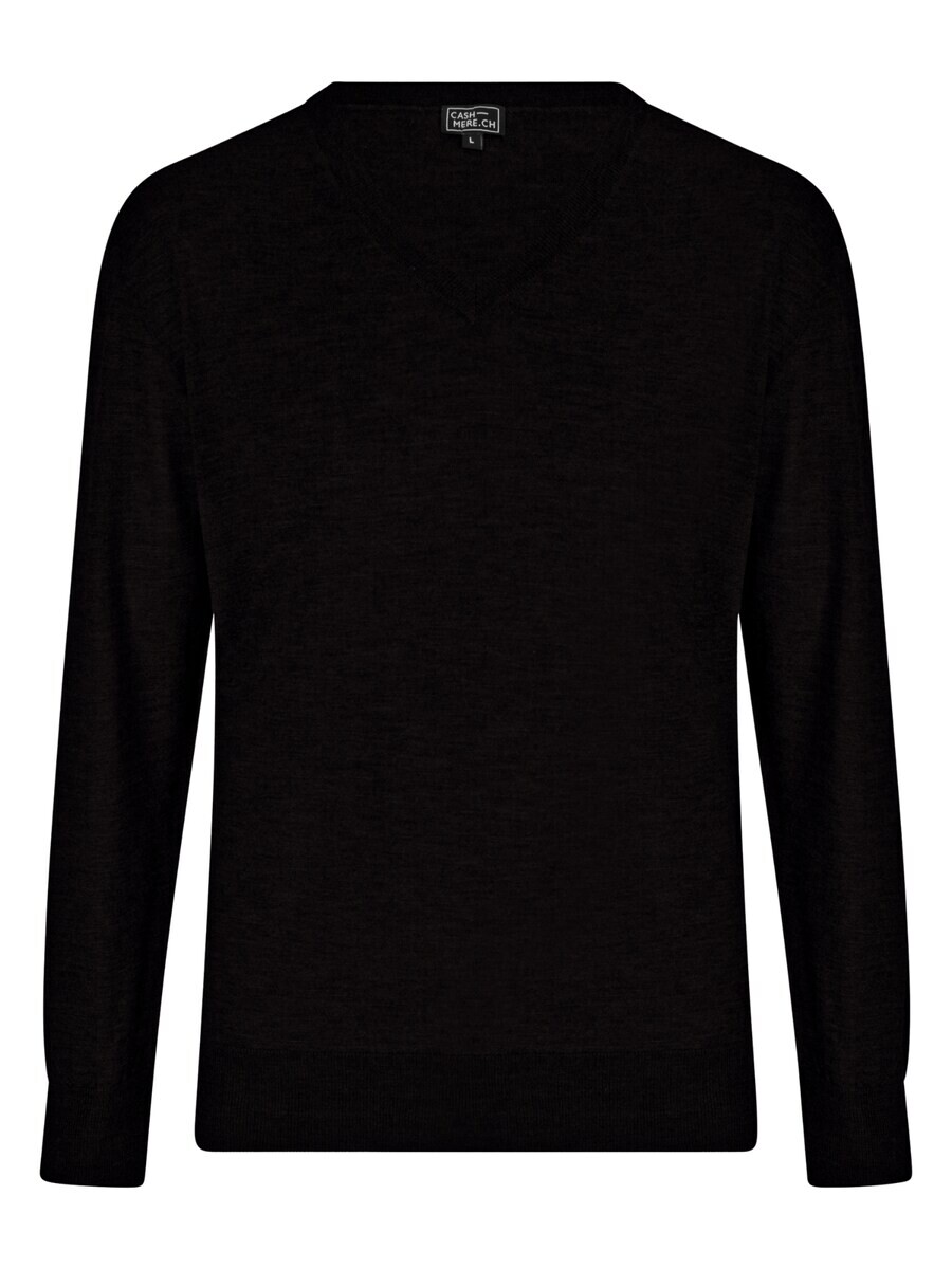 Свитер с v-образным вырезом CASH-MERE.CH Sweater, черный
Свитер с v-образным вырезом CASH-MERE.CH Sweater, черный