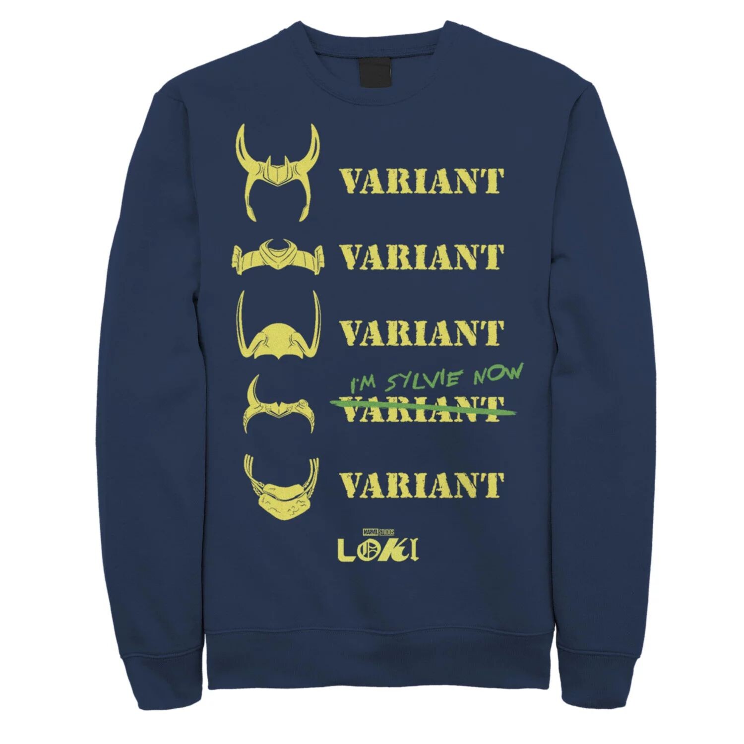 Мужской свитшот Marvel Loki Variant Sylvie Quote Licensed Character 
Мужской свитшот Marvel Loki Variant Sylvie Quote Licensed Character