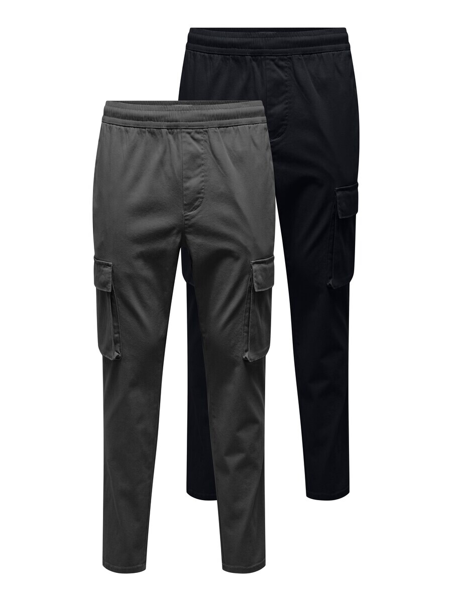 Брюки-карго Only & Sons Regular Cargo Pants ONSCAM, цвет grey/black
Брюки-карго Only & Sons Regular Cargo Pants ONSCAM, цвет grey/black