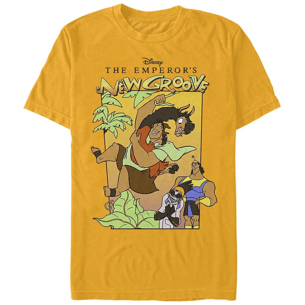 Мужская футболка с забавным плакатом Disney's The Emperor's New Groove с рисунком, золотой
Мужская футболка с забавным плакатом Disney's The Emperor's New Groove с рисунком, золотой