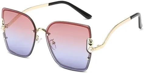 Крупные солнцезащитные очки для женщин, большая оправа, очки с бриллиантовым градиентом, женские очки для активного отдыха с защитой от УФ-излучения MTZJH, Red Blue
Крупные солнцезащитные очки для женщин, большая оправа, очки с бриллиантовым градиентом, женские очки для активного отдыха с защитой от УФ-излучения MTZJH, Red Blue