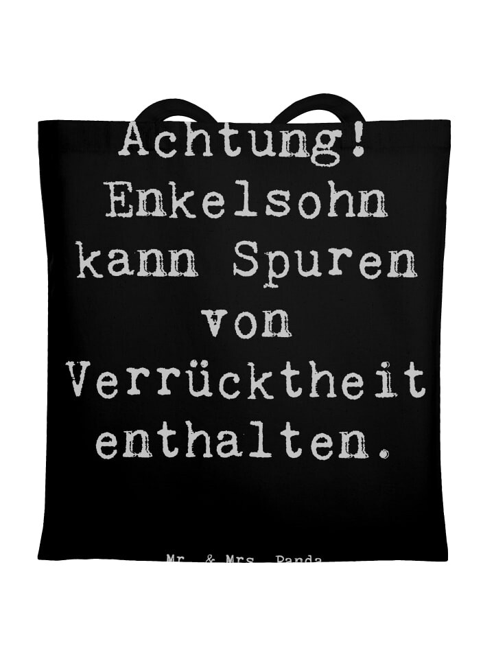 Сумка для переноски Mr & Mrs Panda Enkelsohn Verrücktheit, черный
Сумка для переноски Mr & Mrs Panda Enkelsohn Verrücktheit, черный