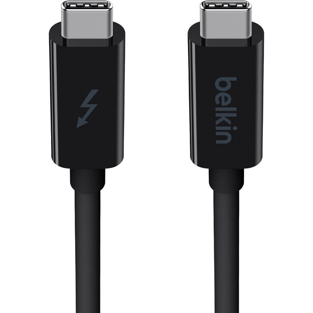 Belkin Thunderbolt 3 USB Type-C Male Cable F2CD081BT1M-BLK
Belkin Thunderbolt 3 USB Type-C Male Cable F2CD081BT1M-BLK
