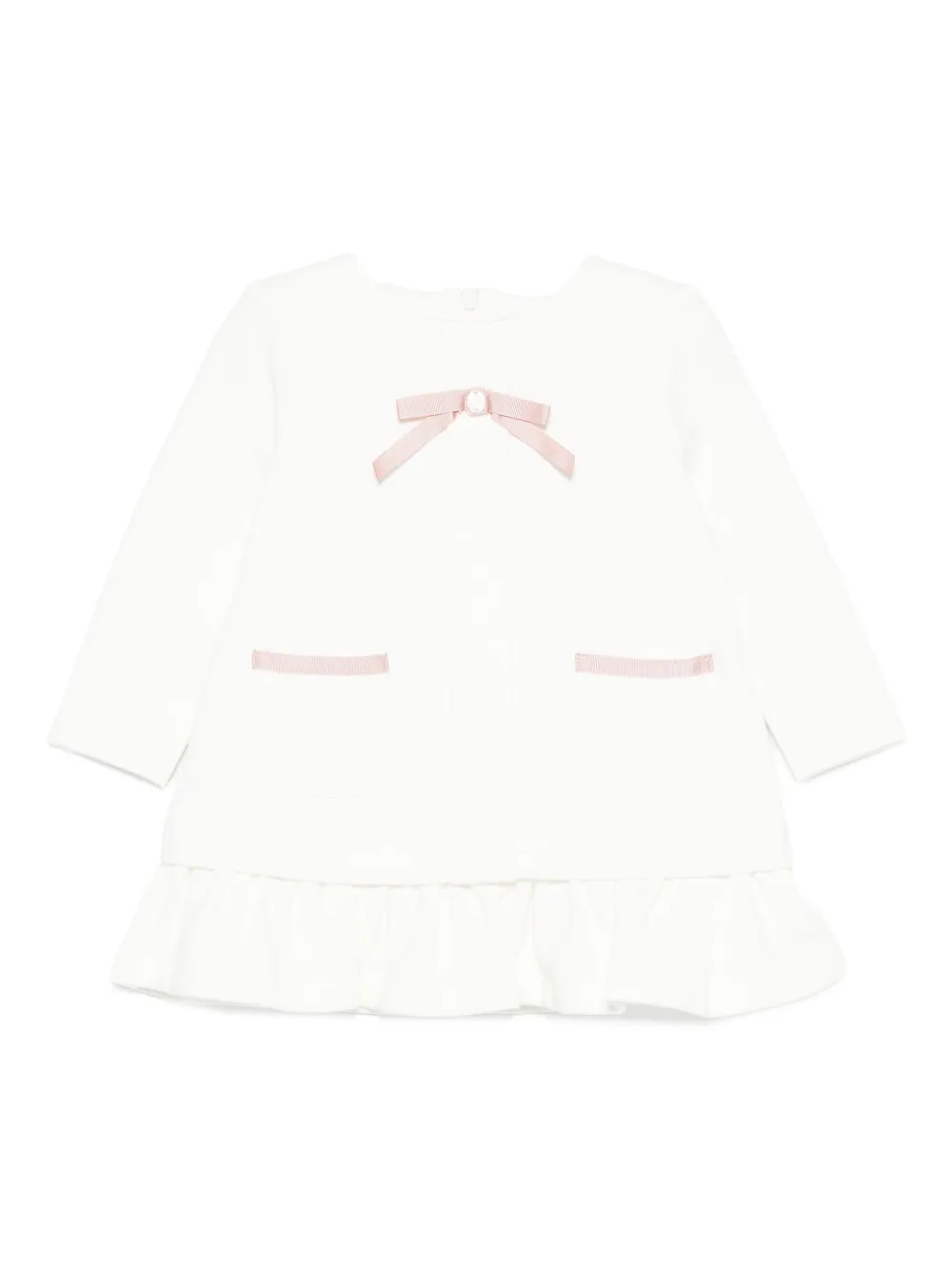 Платье с оборками и бантом Patachou, белый
Платье с оборками и бантом Patachou, белый