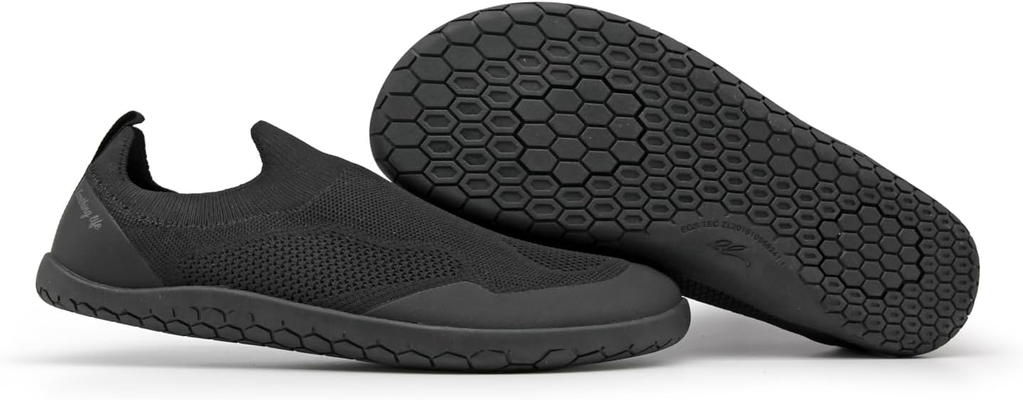 Заземляющие ботинки earthinglife без шнурков, с широким носком, проводящей гибкой подошвой, нулевым перепадом высоты. Соединение с землей, больше энергии, снижение стресса, улучшение движений, улучшение сна, облегчение боли, черный
Заземляющие ботинки earthinglife без шнурков, с широким носком, проводящей гибкой подошвой, нулевым перепадом высоты. Соединение с землей, больше энергии, снижение стресса, улучшение движений, улучшение сна, облегчение боли, черный