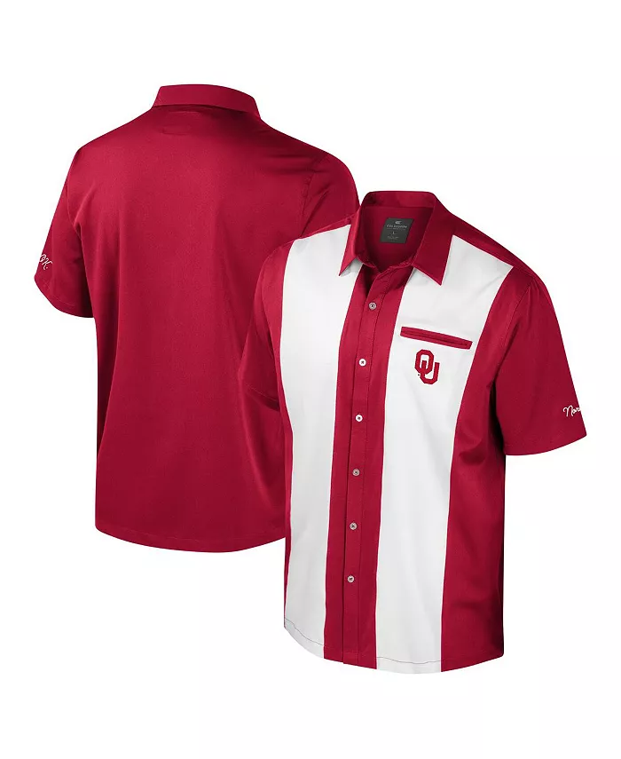 Мужская рубашка на пуговицах Oklahoma Sooners Strike в бордовом цвете Colosseum
Мужская рубашка на пуговицах Oklahoma Sooners Strike в бордовом цвете Colosseum