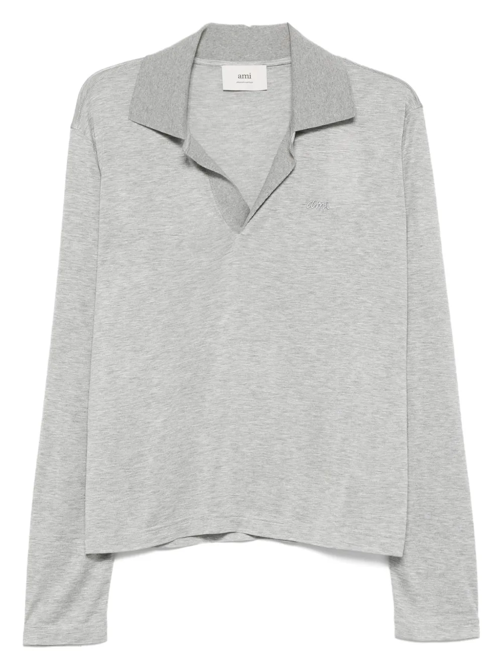 Футболка поло с длинными рукавами AMI Paris, серый
Футболка поло с длинными рукавами AMI Paris, серый