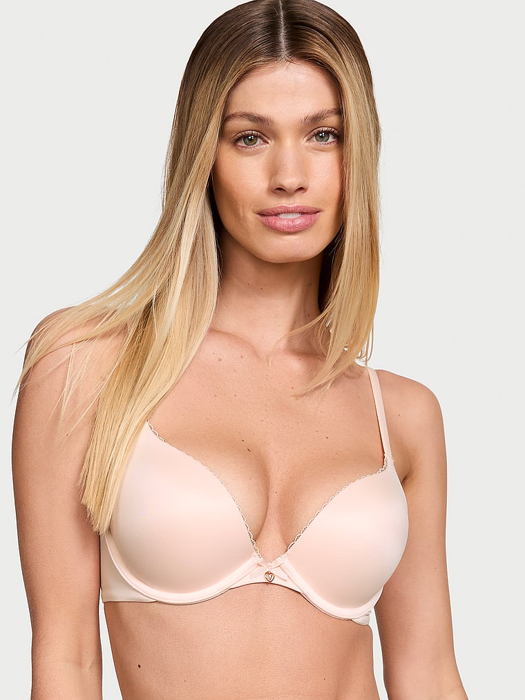 Гладкий бюстгальтер Push-Up Body By Victoria, smooth purest pink
Гладкий бюстгальтер Push-Up Body By Victoria, smooth purest pink