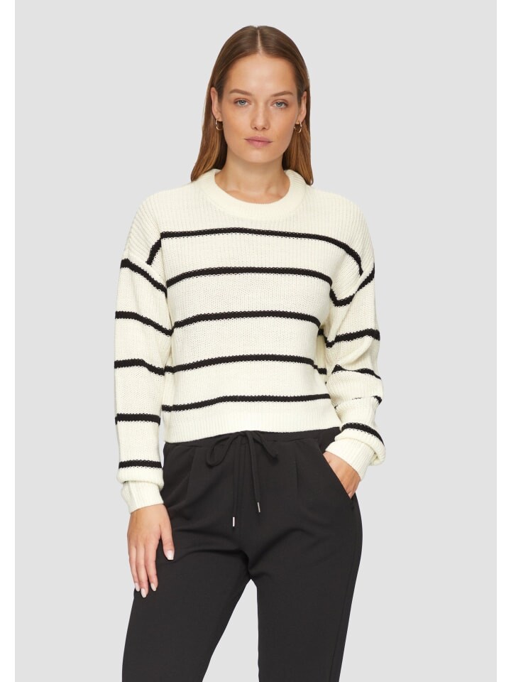 Пуловер QS Strick langarm, цвет creme-schwarz
Пуловер QS Strick langarm, цвет creme-schwarz