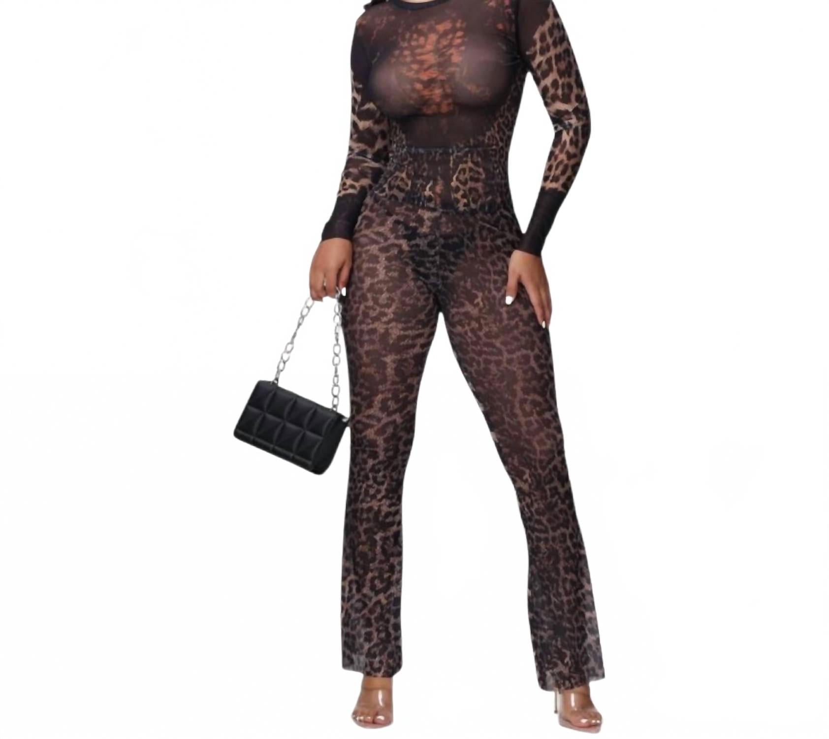 Дикий соблазн сетчатый комплект в леопарде Kanari B
Дикий соблазн сетчатый комплект в леопарде Kanari B