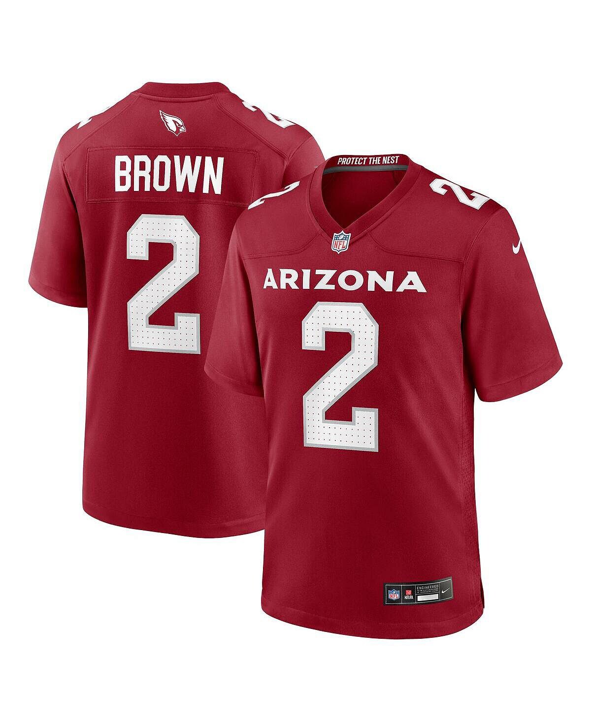 Мужская домашняя игровая майка Marquise Brown Cardinal Arizona Cardinals Nike
Мужская домашняя игровая майка Marquise Brown Cardinal Arizona Cardinals Nike