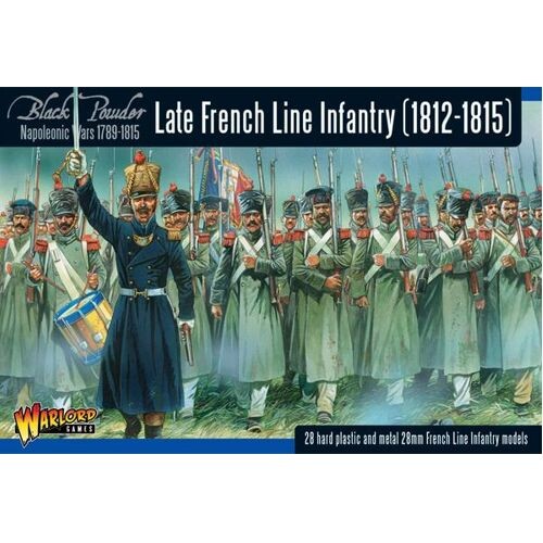 Фигурки Late French Line Infantry (1812-1815) Warlord Games
Фигурки Late French Line Infantry (1812-1815) Warlord Games