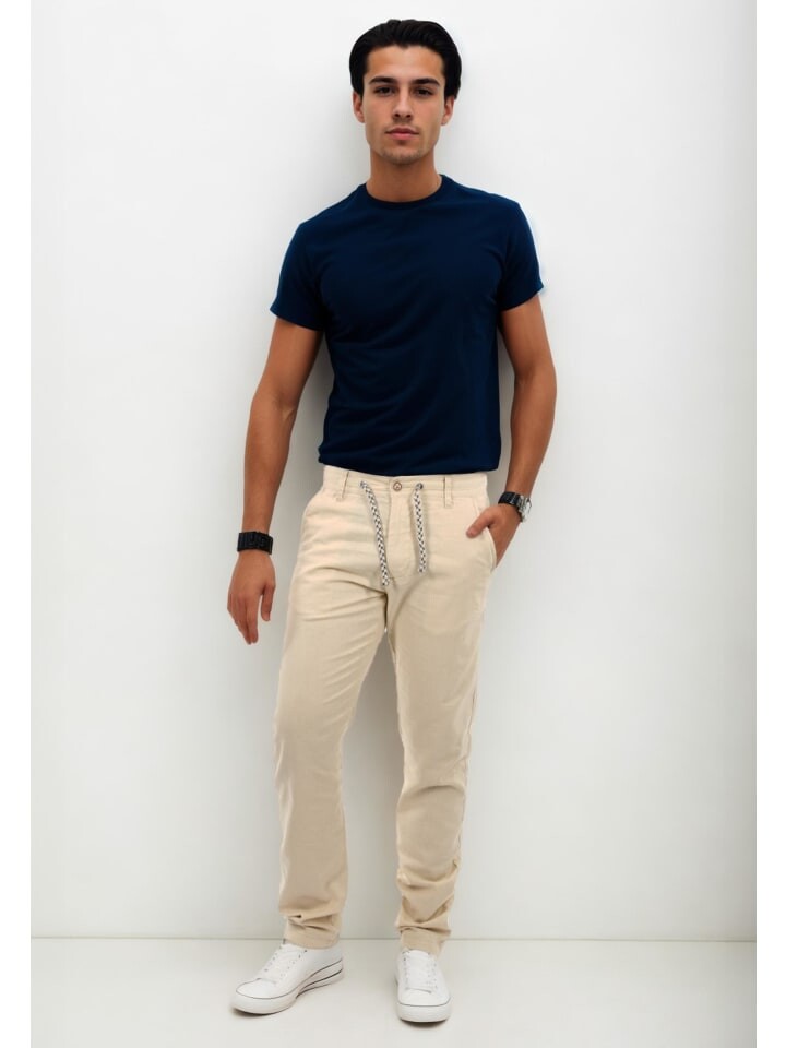 Тканевые брюки INDICODE B798, бежевый
Тканевые брюки INDICODE B798, бежевый