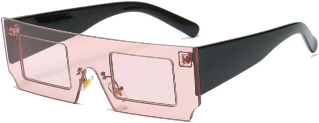 Панк-солнцезащитные очки для женщин, роскошная квадратная оправа, модные очки для путешествий и вождения, защита от УФ-излучения UV400 TVTBBVV, Black Pink
Панк-солнцезащитные очки для женщин, роскошная квадратная оправа, модные очки для путешествий и вождения, защита от УФ-излучения UV400 TVTBBVV, Black Pink
