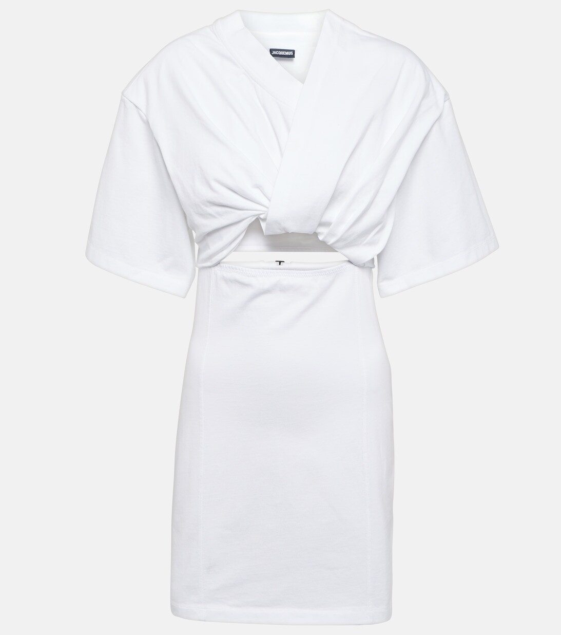 Мини-платье La Robe Bahia со сборками JACQUEMUS, белый
Мини-платье La Robe Bahia со сборками JACQUEMUS, белый