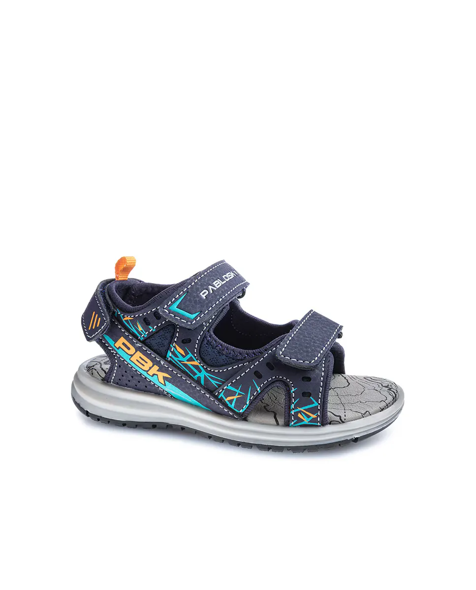 Сандалии для мальчиков с застежкой-липучкой Pablosky, тёмно-синий
Сандалии для мальчиков с застежкой-липучкой Pablosky, тёмно-синий