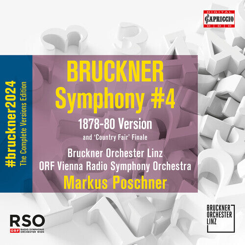 CD диск Bruckner / Bruckner Orchester Linz: Symphony No 4 
CD диск Bruckner / Bruckner Orchester Linz: Symphony No 4