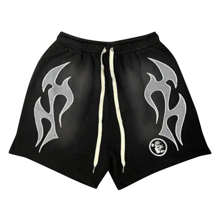 Шорты Hellstar Flame Shorts, цвет Black/Grey
Шорты Hellstar Flame Shorts, цвет Black/Grey