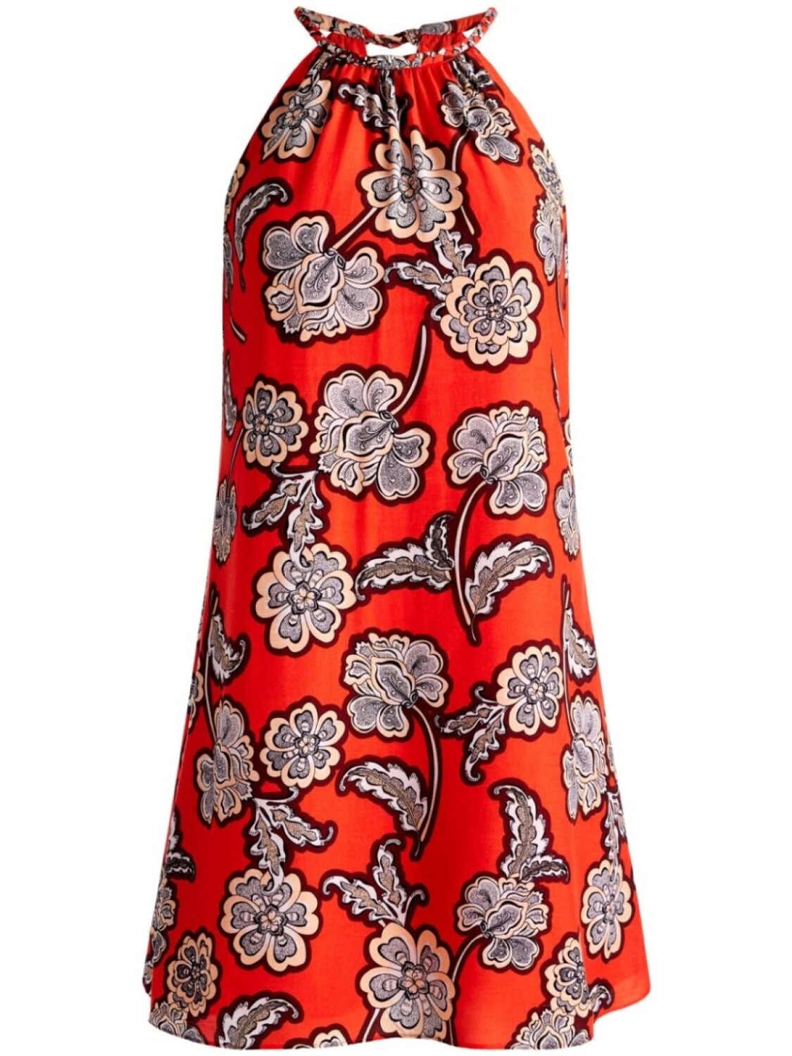 Alice + olivia платье мини Quinn с вырезом халтер и цветочным принтом, оранжевый
Alice + olivia платье мини Quinn с вырезом халтер и цветочным принтом, оранжевый