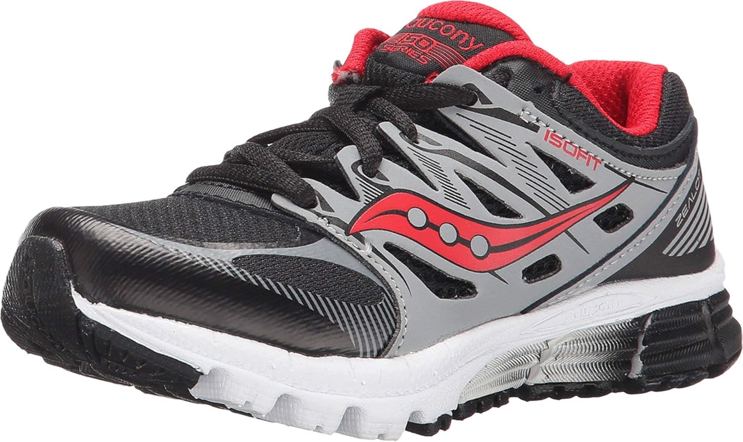 Кроссовки Saucony Zealot (малыши/дети постарше), черный/красный/кремовый
Кроссовки Saucony Zealot (малыши/дети постарше), черный/красный/кремовый