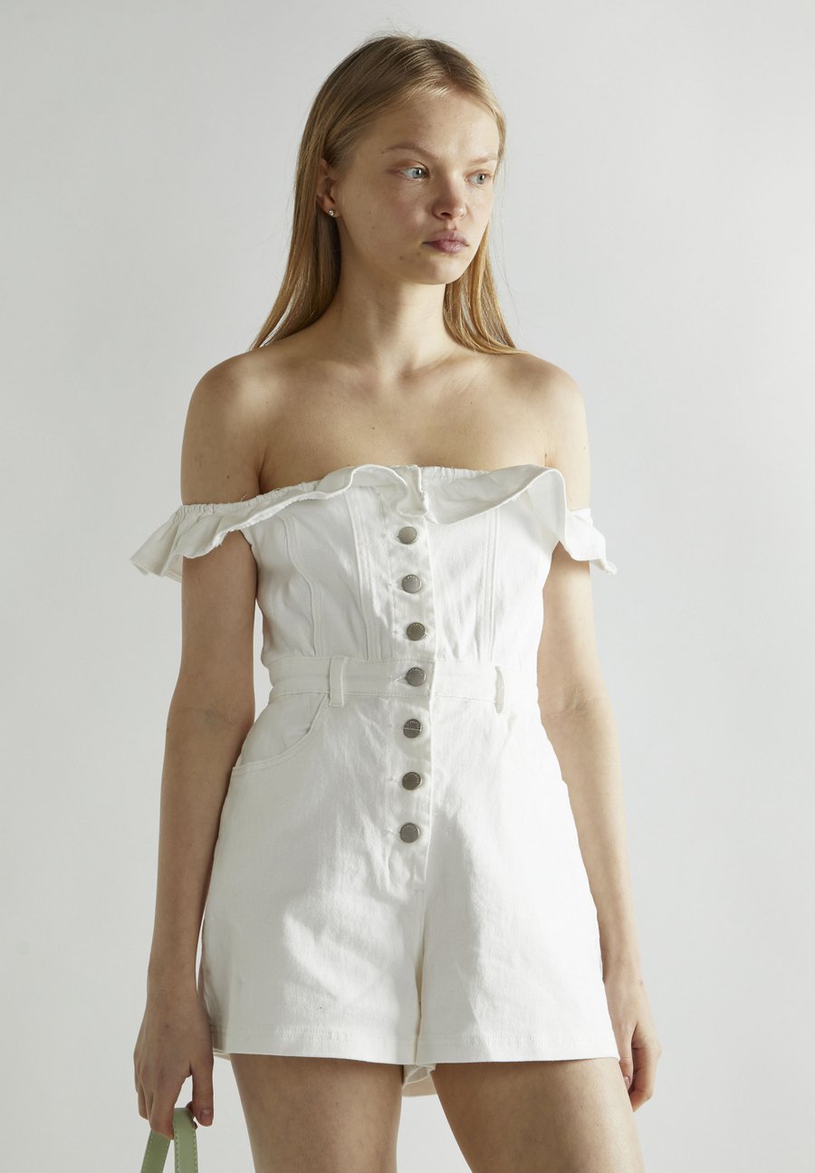 Комбинезон Glamorous Jumpsuit, Off White/White Denim
Комбинезон Glamorous Jumpsuit, Off White/White Denim