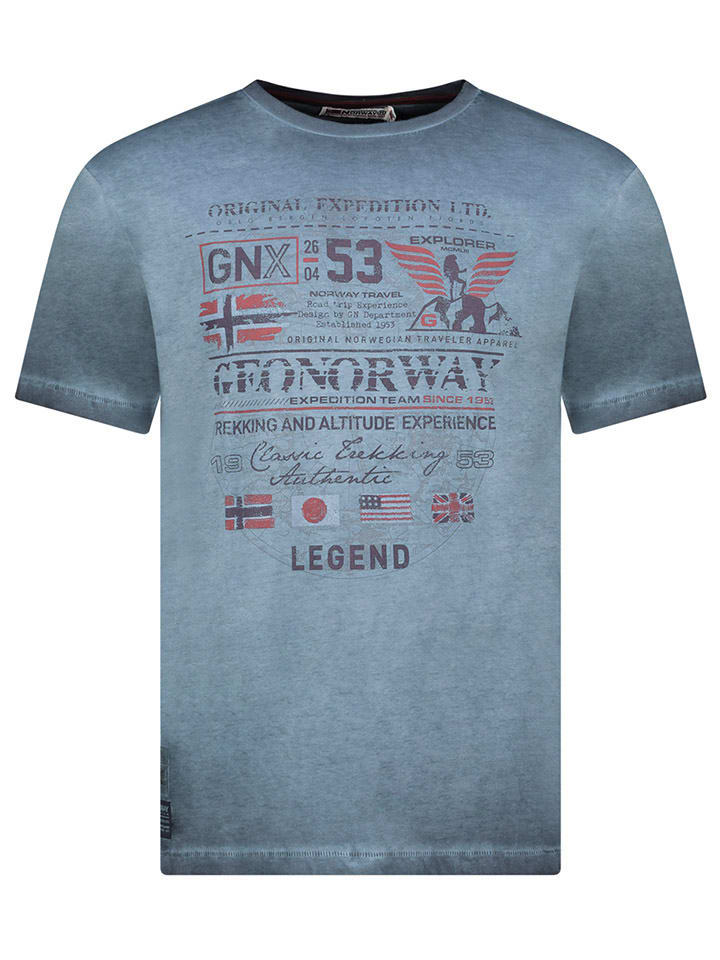 Футболка Geographical Norway, синий
Футболка Geographical Norway, синий