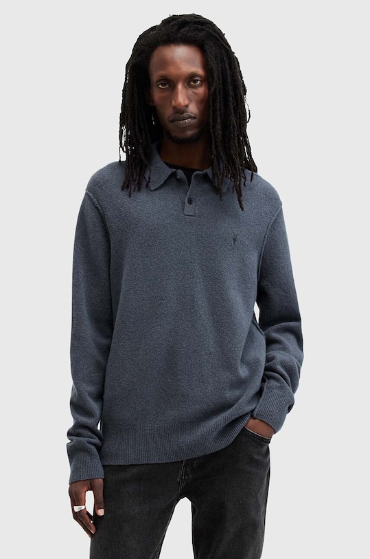 Свитер с добавлением шерсти STATTEN Allsaints, синий
Свитер с добавлением шерсти STATTEN Allsaints, синий