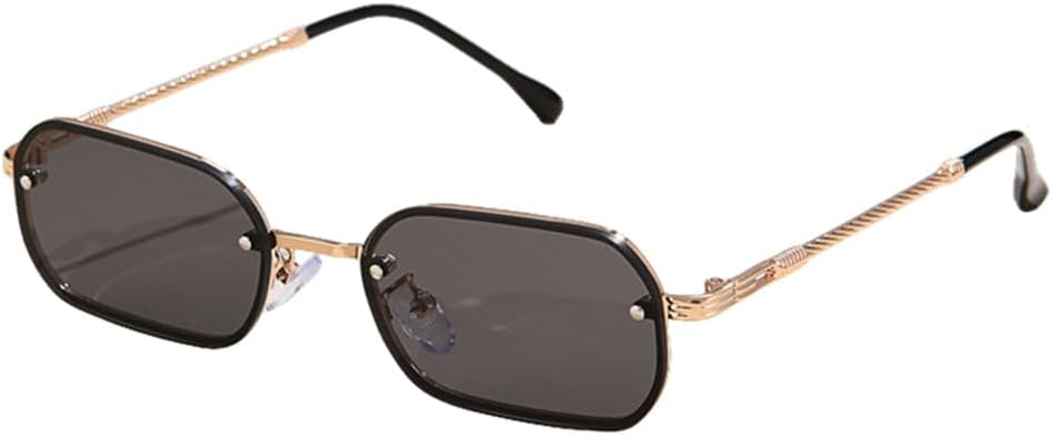 Солнцезащитные очки LVTFCO маленького квадратного размера без оправы для женщин, модные черные солнцезащитные очки в винтажном стиле с защитой от УФ-излучения UV400, Black
Солнцезащитные очки LVTFCO маленького квадратного размера без оправы для женщин, модные черные солнцезащитные очки в винтажном стиле с защитой от УФ-излучения UV400, Black