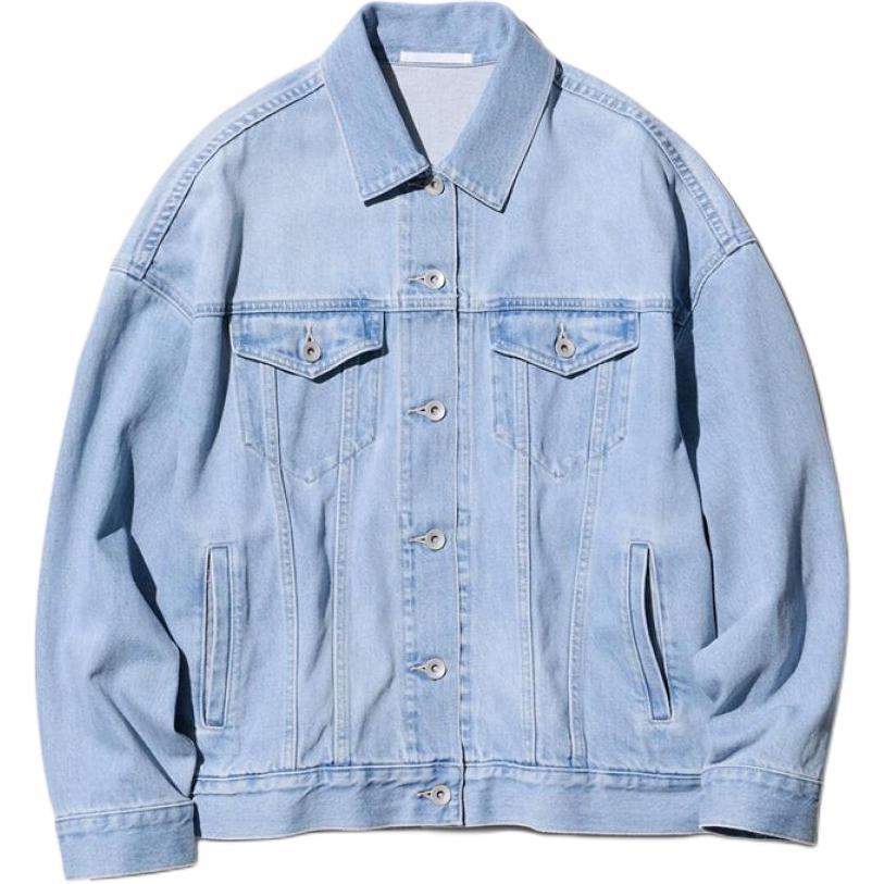 UNIQLO Джинсовая куртка женская небесно голубая, Sky Blue
UNIQLO Джинсовая куртка женская небесно голубая, Sky Blue