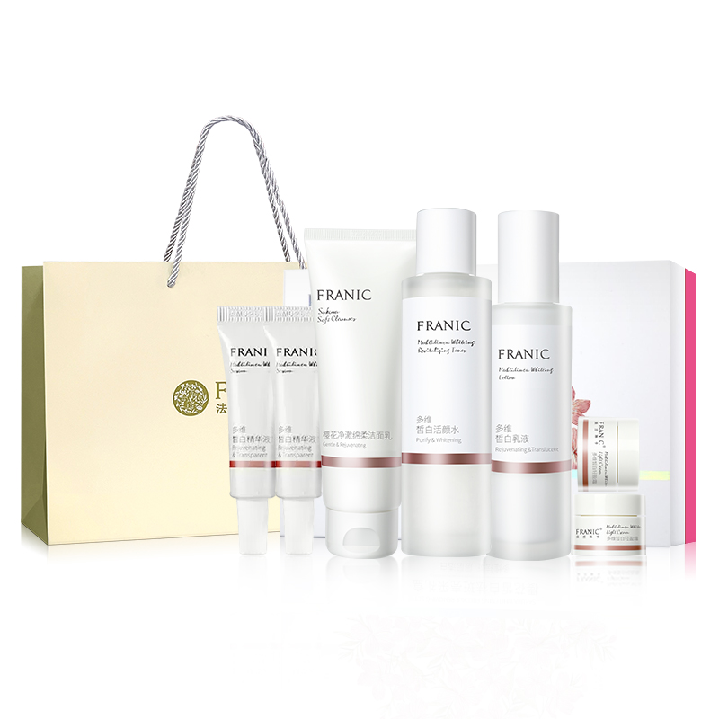 Набор для ухода за кожей Cherry Blossom для осветления темных пятен увлажняющий комплект из 7 предметов FRANIC
Набор для ухода за кожей Cherry Blossom для осветления темных пятен увлажняющий комплект из 7 предметов FRANIC