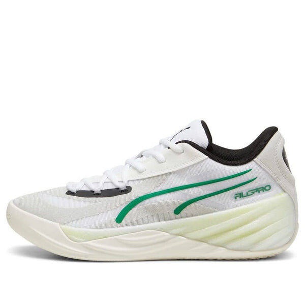 Кроссовки all-pro nitro 'warm white archive green' Puma, белый
Кроссовки all-pro nitro 'warm white archive green' Puma, белый