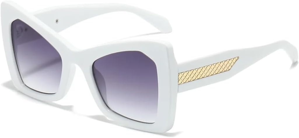 Солнцезащитные очки с защитой UV400 | Увеличенные линзы с двойным градиентом | Для женщин и мужчин | Для занятий спортом на открытом воздухе и вождения DSVIGF, White Black
Солнцезащитные очки с защитой UV400 | Увеличенные линзы с двойным градиентом | Для женщин и мужчин | Для занятий спортом на открытом воздухе и вождения DSVIGF, White Black