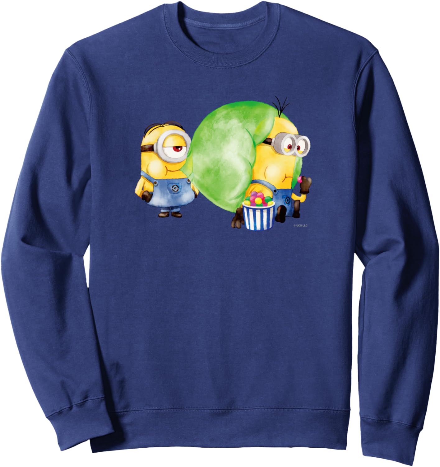 Толстовка с акварельным рисунком миньона (зеленый цвет Шарнирная камедь) Minions
Толстовка с акварельным рисунком миньона (зеленый цвет Шарнирная камедь) Minions