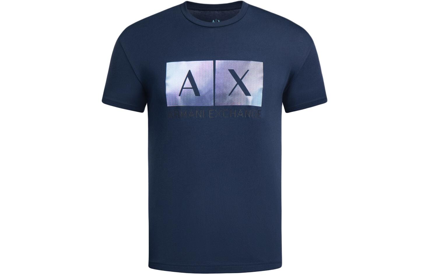 Футболка мужская темно-синяя Armani Exchange, темно-синий
Футболка мужская темно-синяя Armani Exchange, темно-синий