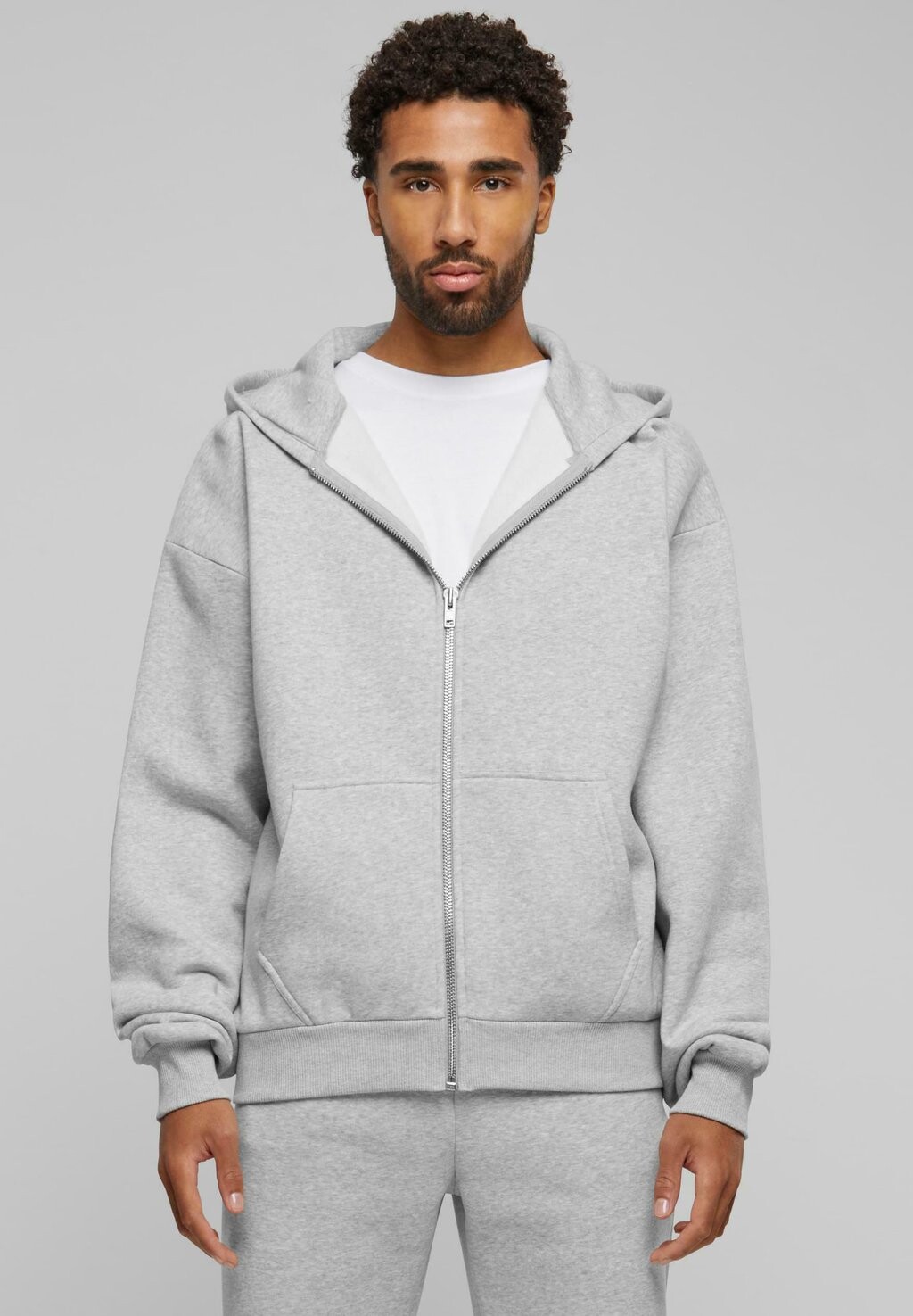 Толстовка на молнии PROHIBITED, серый меланж
Толстовка на молнии PROHIBITED, серый меланж